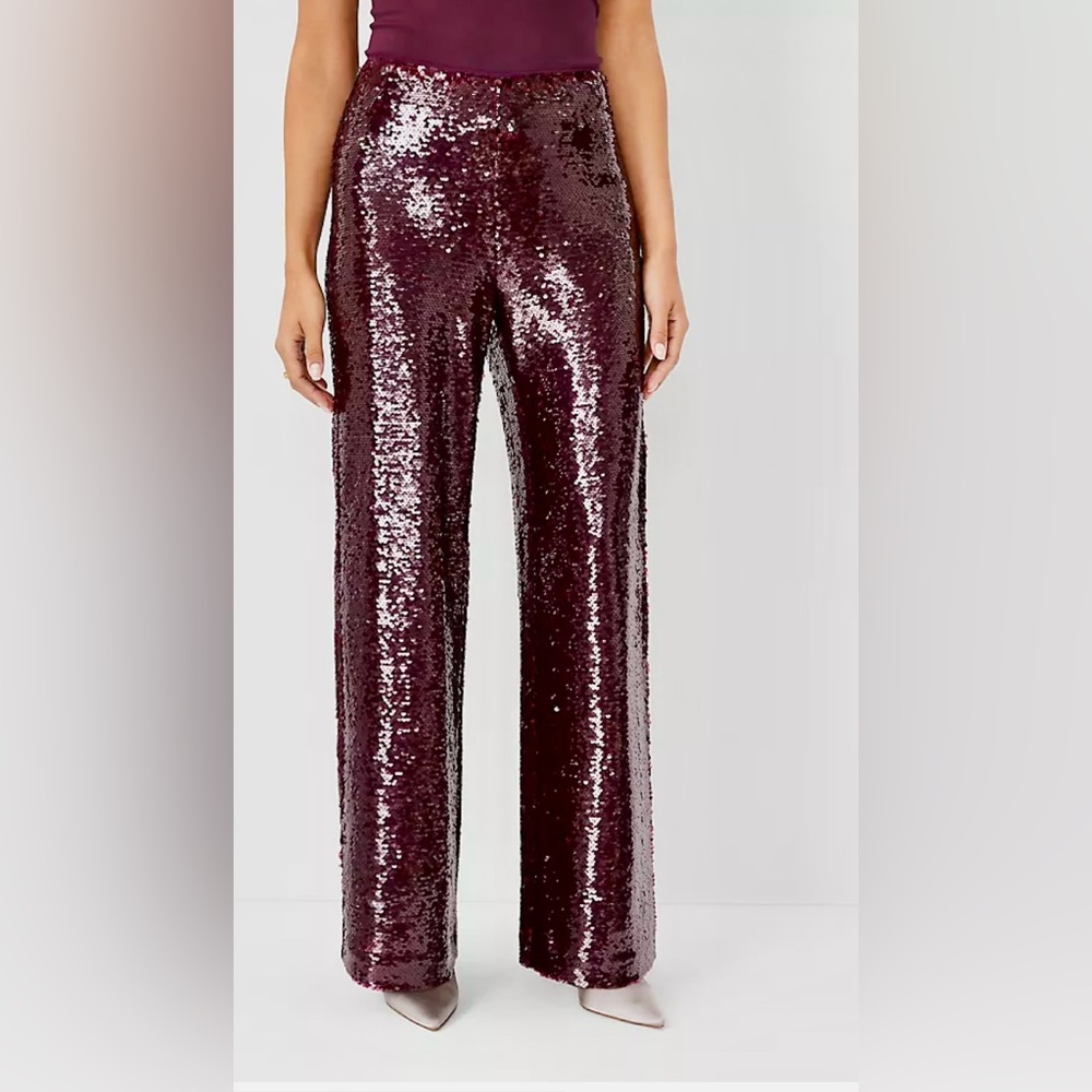 Ann Taylor sequined pants